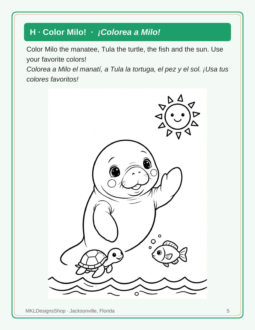 Página real de la muestra de Cuaderno 2.º grado · Real sample page